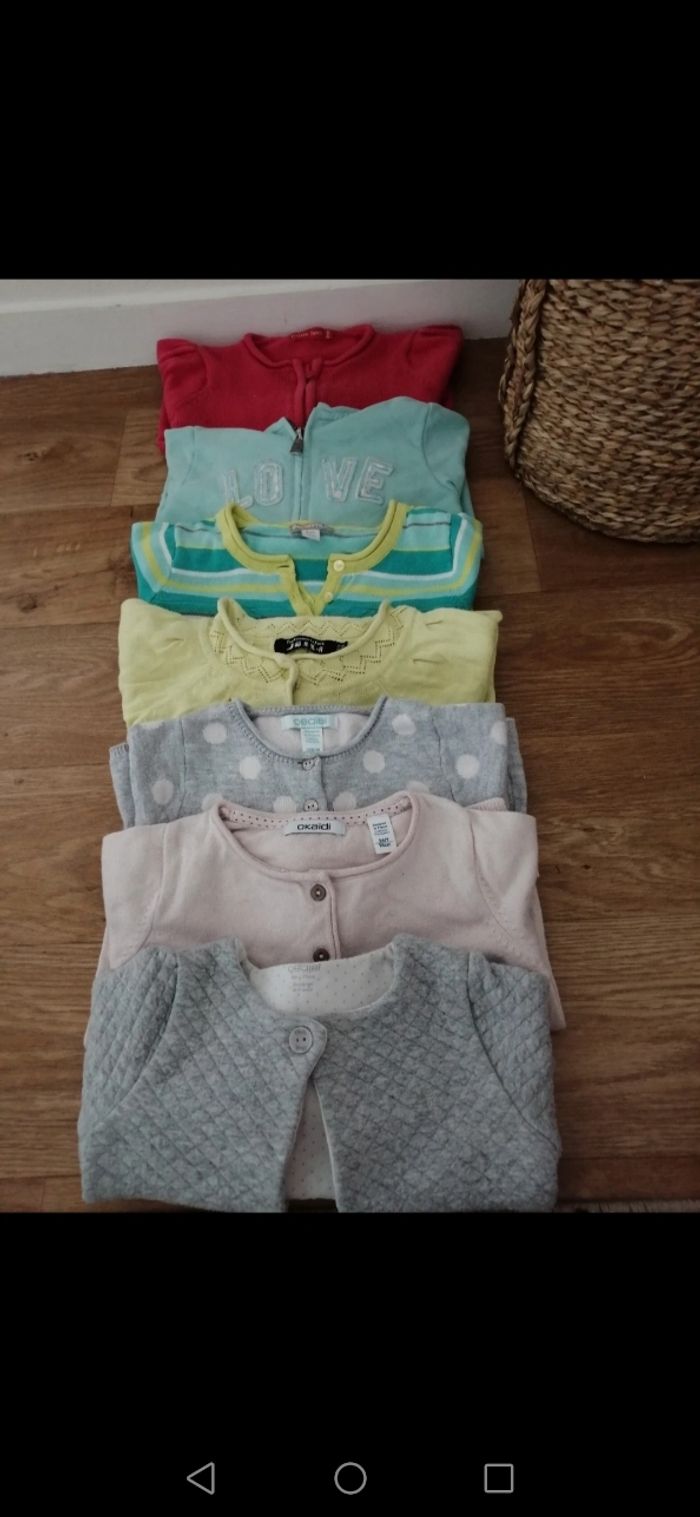 Lots de gilets chaudes - photo numéro 1