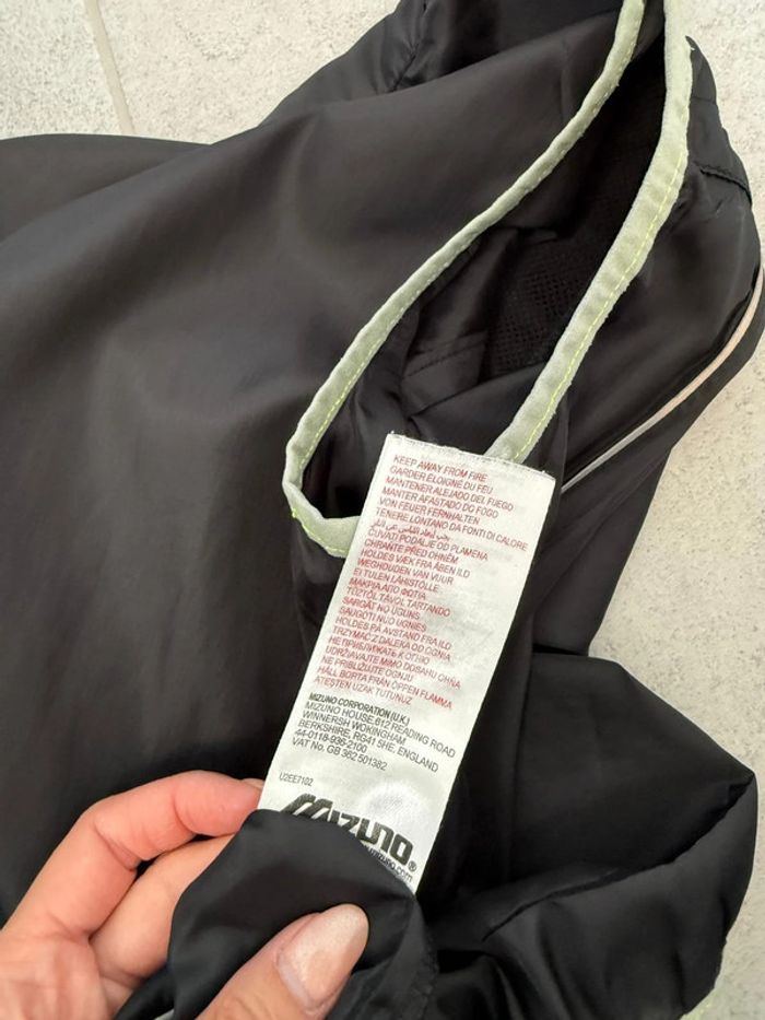 Veste de running imperméable sans manches Mizuno taille M - photo numéro 9