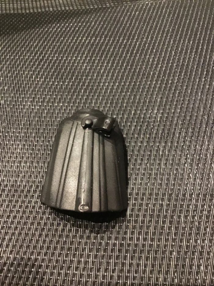 Playmobil cape noire souple chevalier moyen âge pièces détachées - photo numéro 4