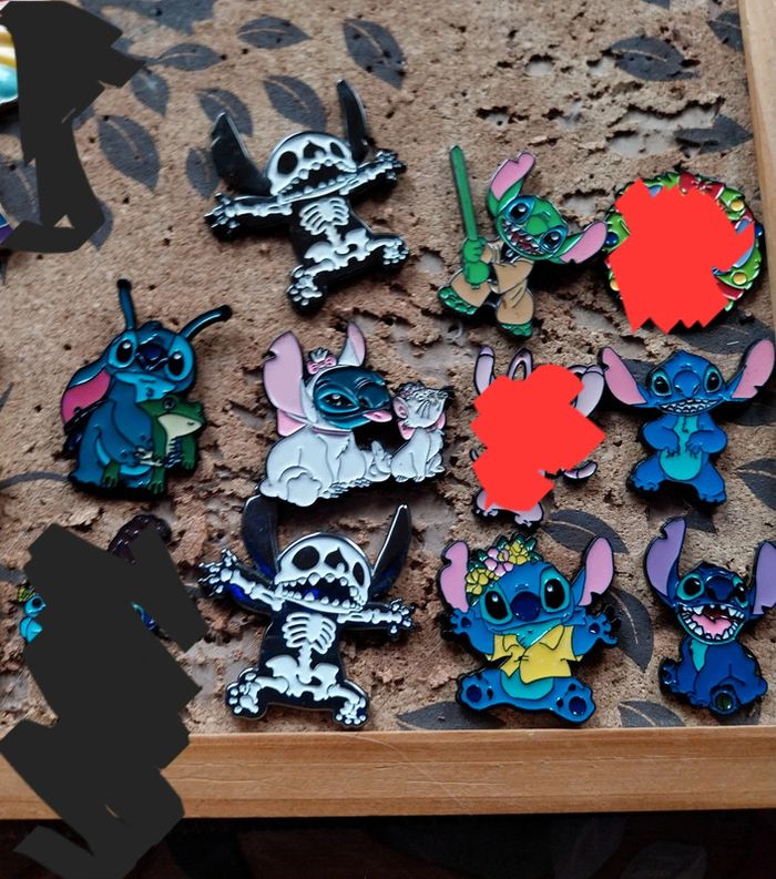 Pins Disney fantasy stitch