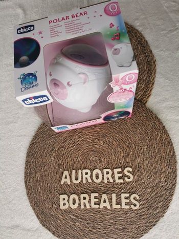 Chicco, projecteur ours, aurores boréales, musiques, NEUF