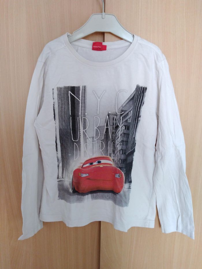 T-shirt manches longues Disney Cars taille 10 ans
