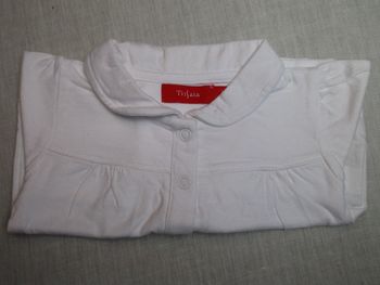 T-shirt blanc, 3 mois