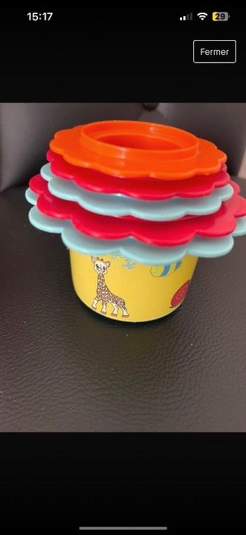 Pot encastrables Sophie la girafe