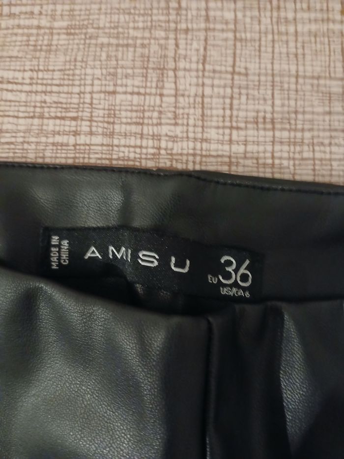 Pantalon simili cuir new yorker taille 36 - photo numéro 3