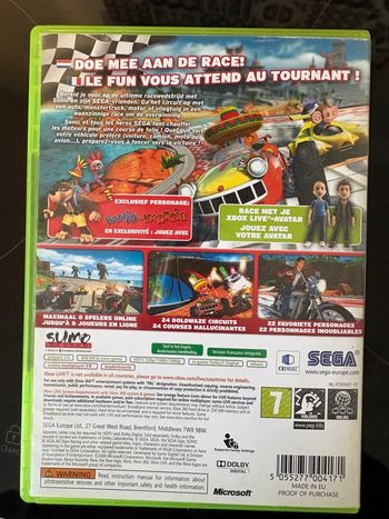  Sonic & Sega All-Stars : With Banjo & Kazooie – Xbox 360