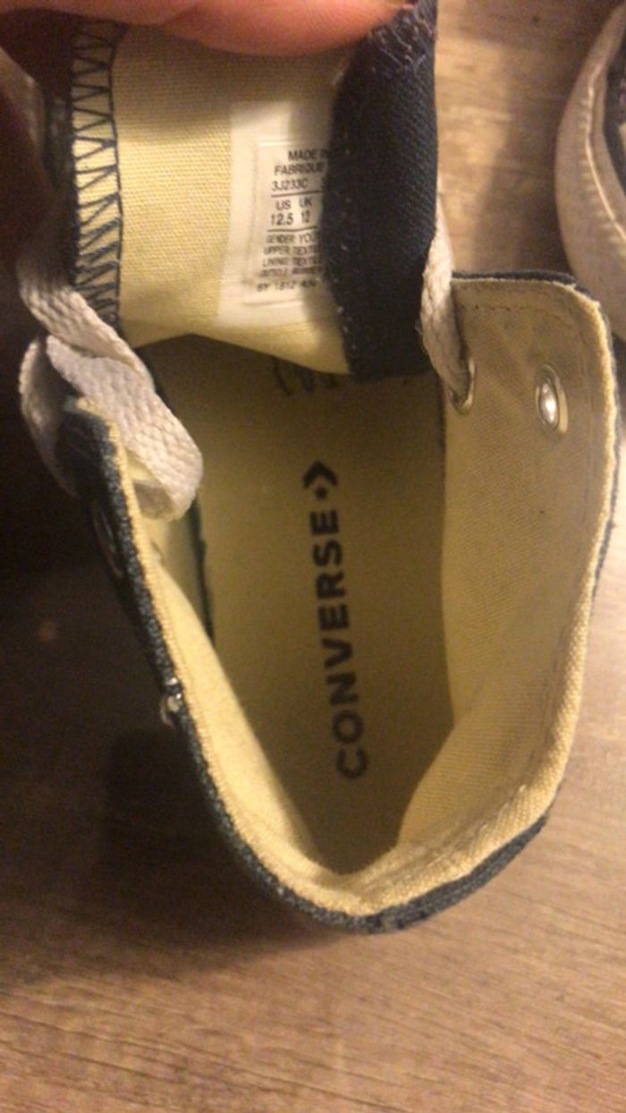 Converse bleu - photo numéro 5