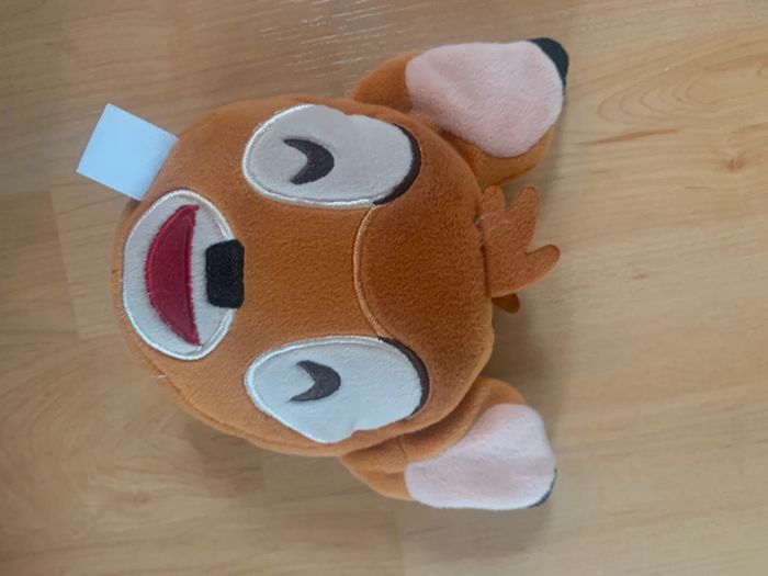 Petite peluche bambi réversible