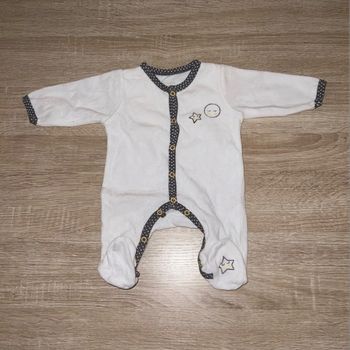 Pyjama bébé Jusqu'à 1 mois / 50 cm
