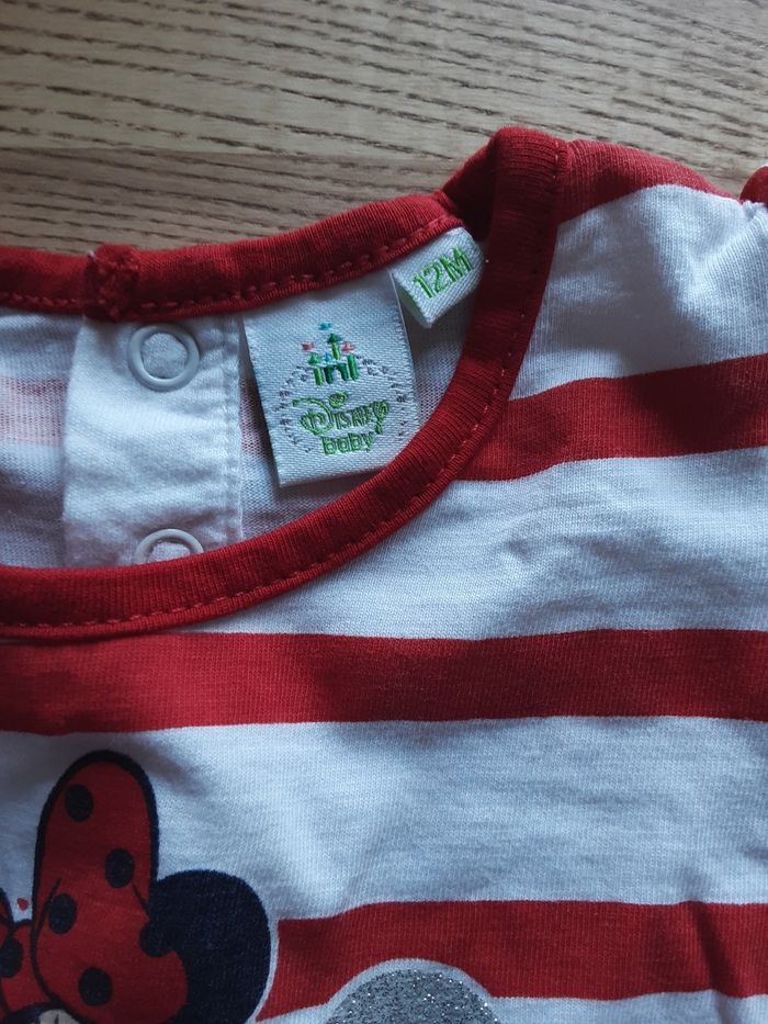 Ensemble t-shirt jupe minnie