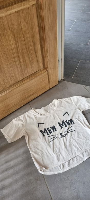 T shirt blanc ''Mew Mew''