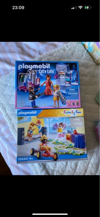 Lot de 2 boites de Playmobil neuves