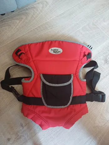 Porte bébé baby relax rouge
