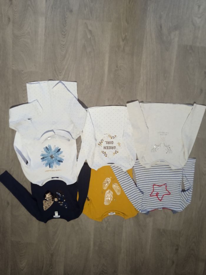 Lot de 7 teeshirt manches longues