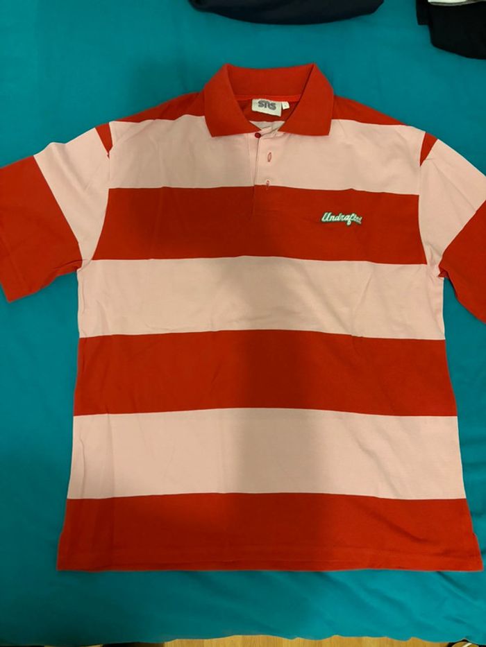 Polo SNS rouge et rose