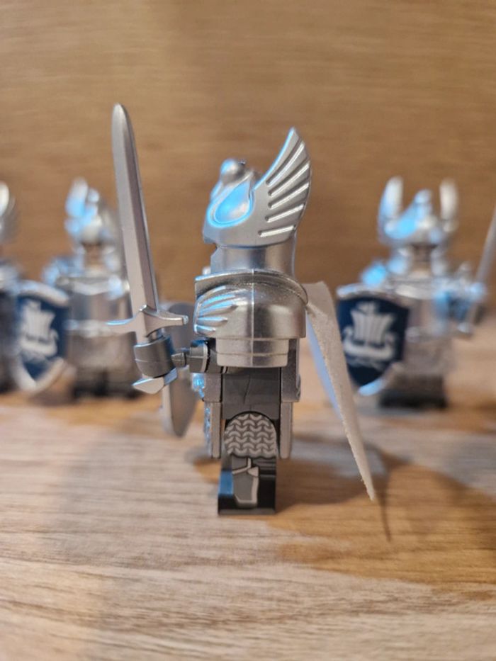 Figurines type lego 4 guerriers de Dol Amroth du gondor seigneur des anneaux - photo numéro 3