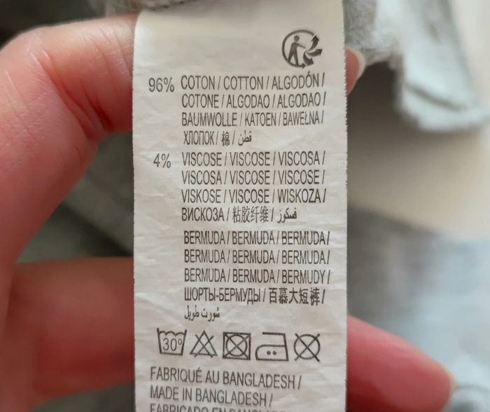 Pantacourt jogging gris T: 12 ans - photo numéro 7