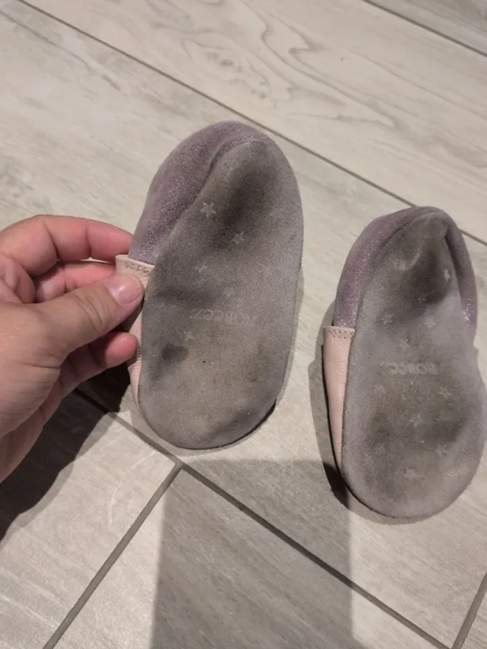 Chausson en semelle cuir souple Robeez - photo numéro 4
