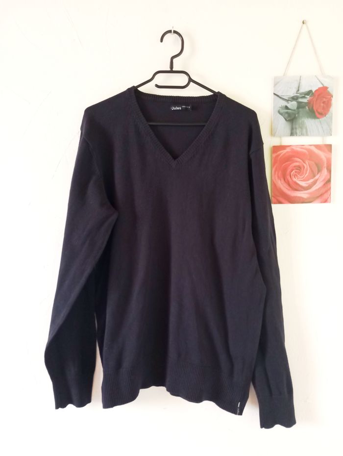 Pull col V, Jules, taille XXL