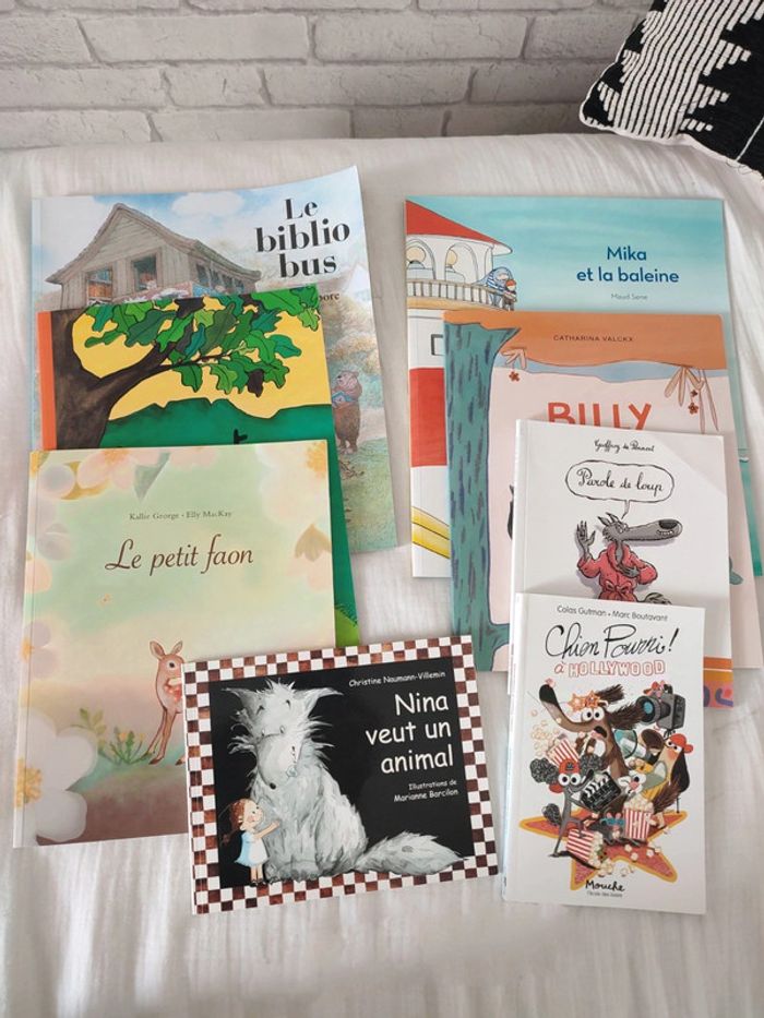 Lot de 8 livres  école des loisirs - photo numéro 2