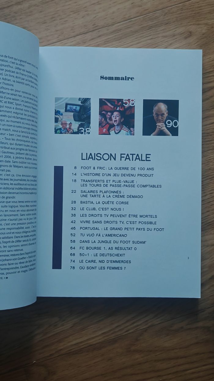 Afterfoot, la revue - numéro 1 "Foot et fric" - photo numéro 3