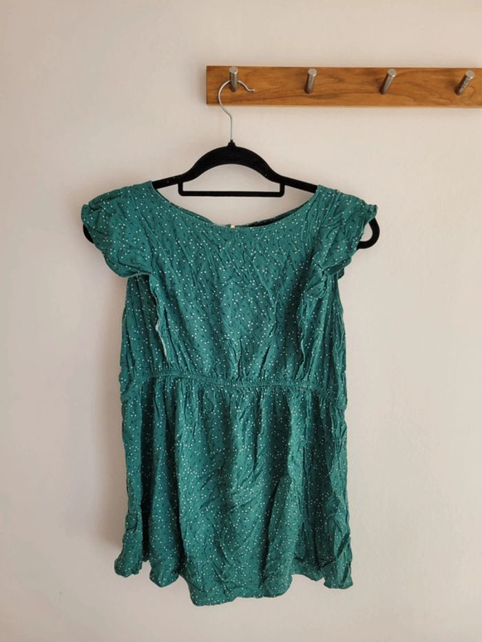 Blouse verte