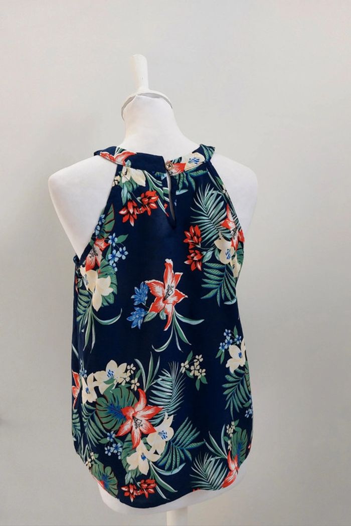 Blouse sans manche motifs fleuris XL - photo numéro 4