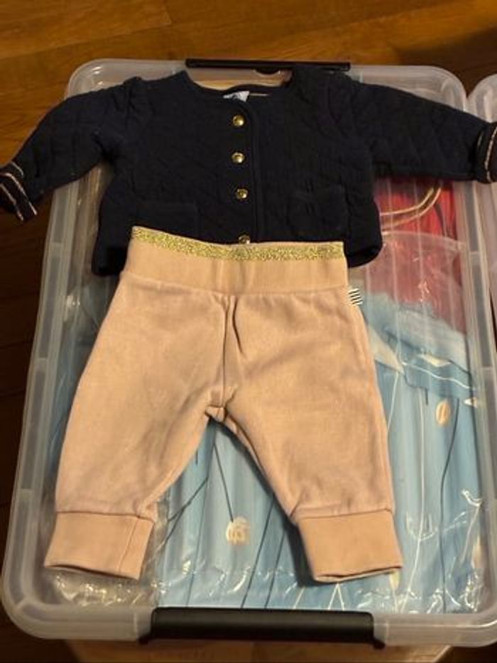 Ensemble Petit Bateau taille 3 mois
