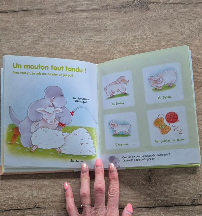 Livre L'imagier de Petit Dino à la ferme - photo numéro 9