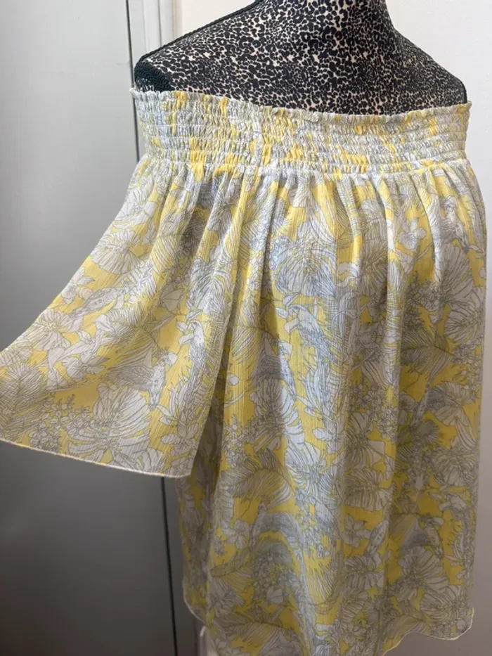 Haut IKKS imprimé palmier – Taille 36 – Très bon état - photo numéro 2