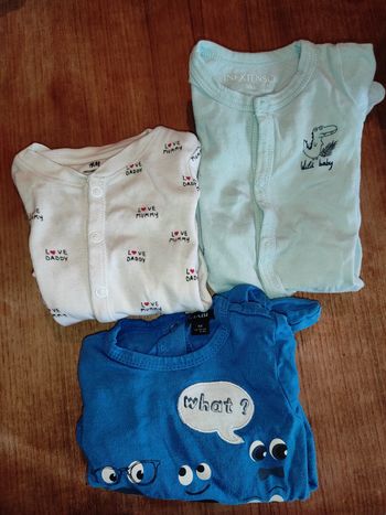 Pyjamas légers 1 mois