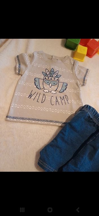 Ensemble bébé taille 6 mois