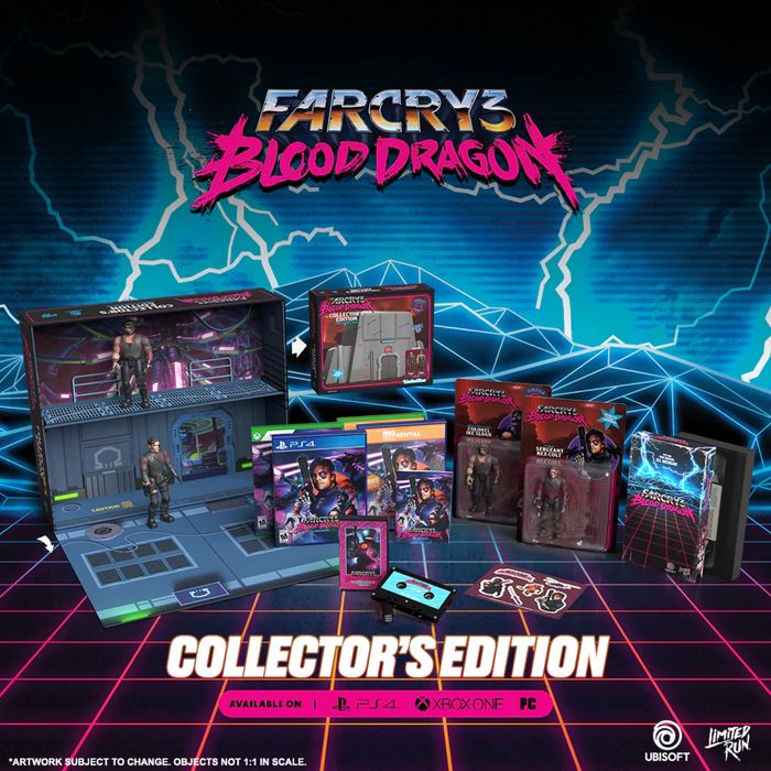 Far Cry 3 Blood Dragon Collector’s Edition Jeu Sony Playstation Ps4 / Ps5 Limited Run Games - photo numéro 3