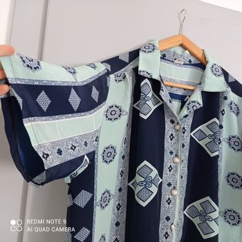 Blouse à motifs t46/48