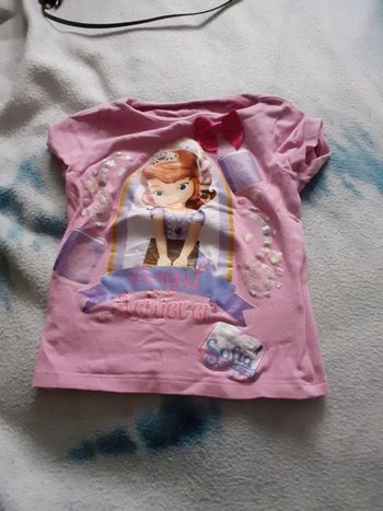 Tee shirt princesse Sofia 2ans