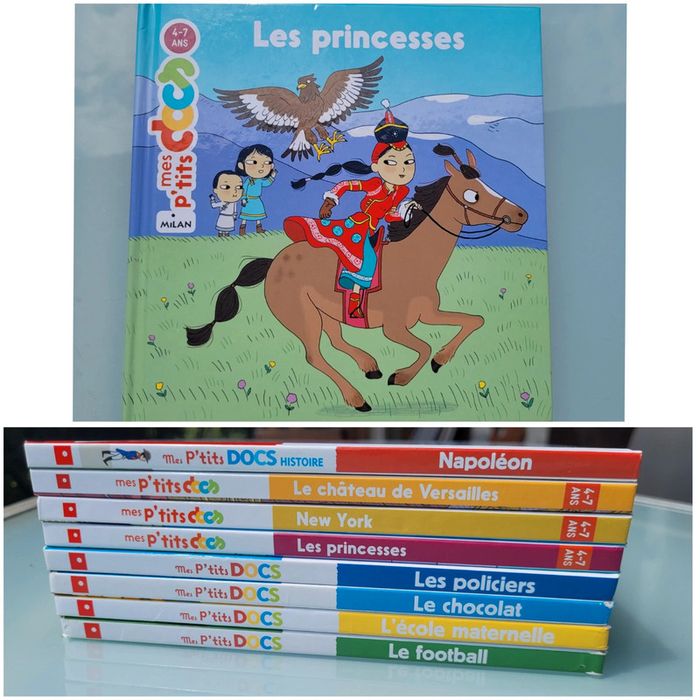 Mes P'tits Docs, 3-6 ans 👸 Les Princesses 👑