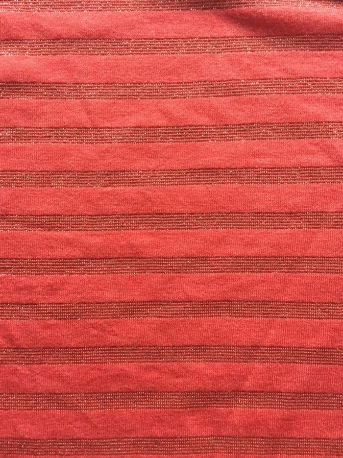 396-Haut manches 3/4 corail TM - 38/40 - photo numéro 4