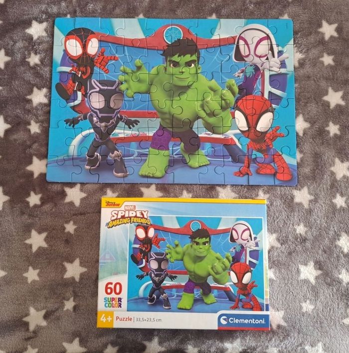 Puzzle 60 pieces spidey