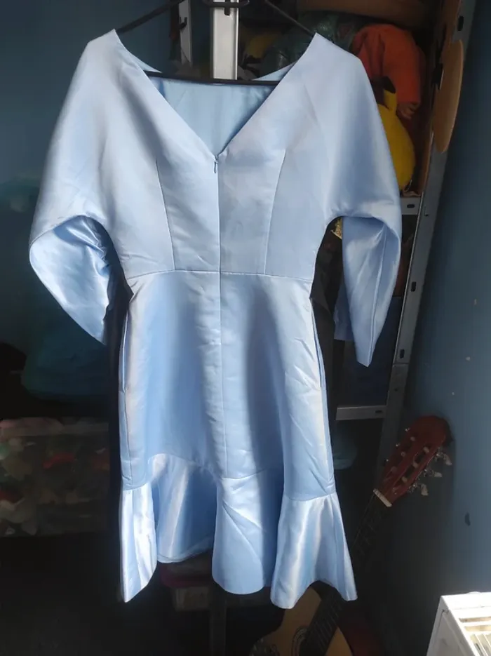 Robe patineuse à col rond - photo numéro 2