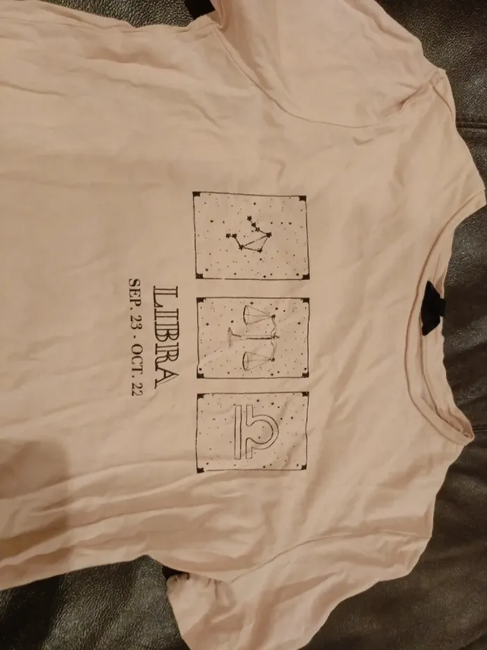 Tee-shirt Jennyfer XS 34 libra - photo numéro 2
