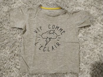 T-shirt Gris Vertbaudet 36 mois 94 cm