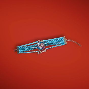 bracelet bleu enfant Reine des neiges