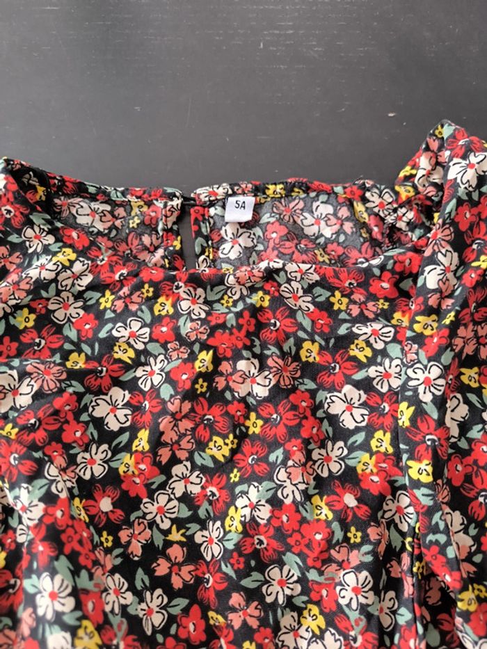 Robe manches 3/4 5 ans - photo numéro 4
