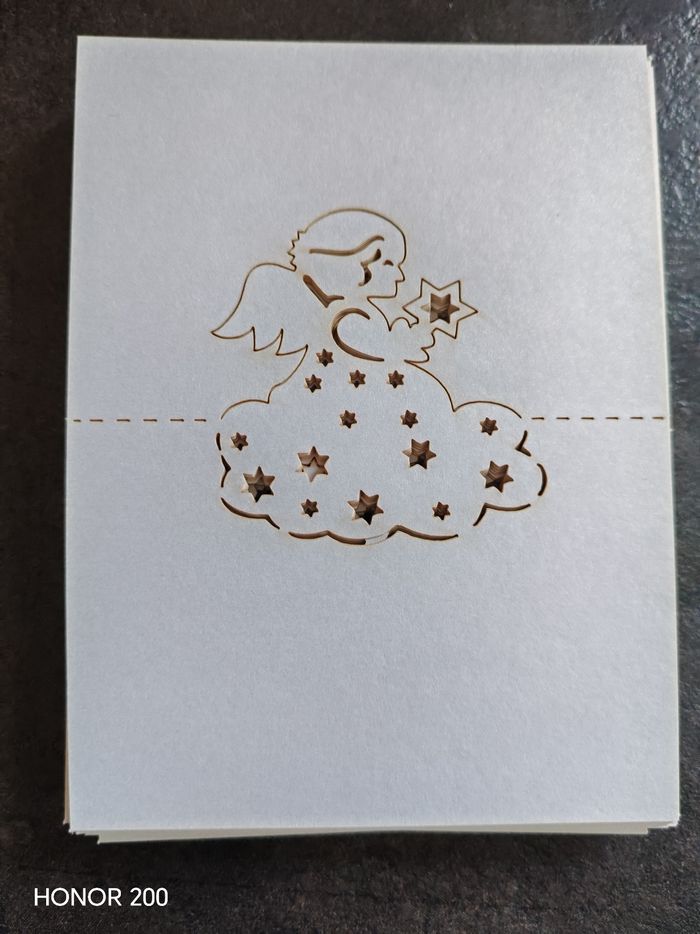 Marques places ange sur nuage