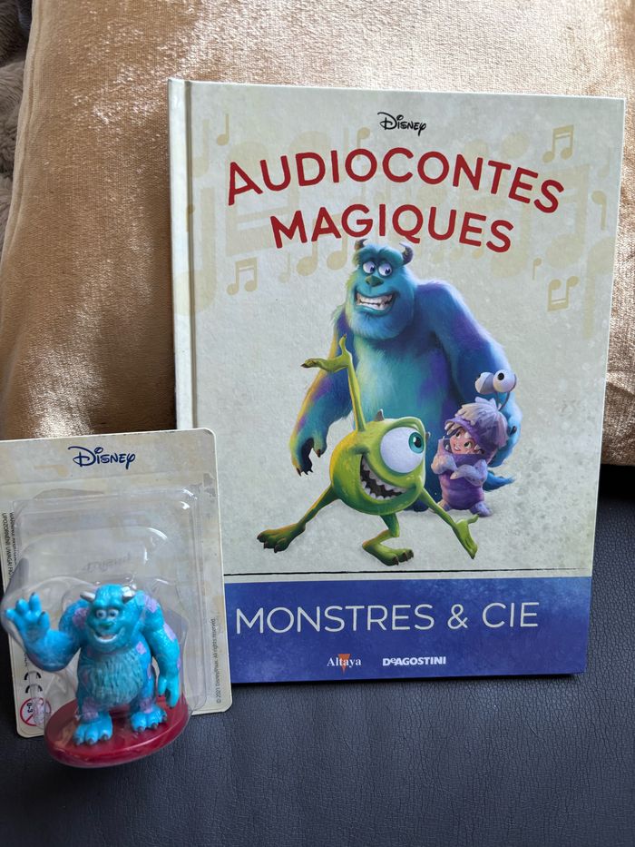 Figurine + Livre Monstres & Cie n 22 Les Audiocontes Magiques Disney Altaya