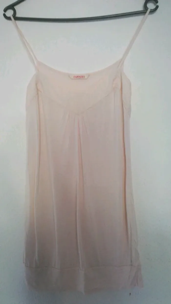 Débardeur rose camaïeu