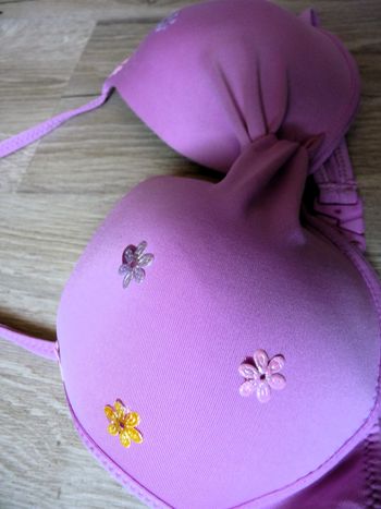 Maillot de bain femme kiabi L 40 soutien gorge rose TBE vacances