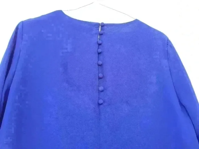 Magnifique robe chic bleue taille 40 Anany - photo numéro 3
