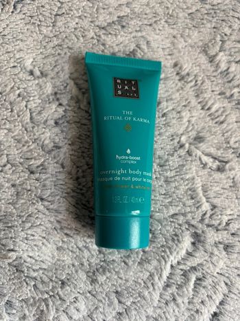 masque de nuit pour le corps Rituals the ritual of karma