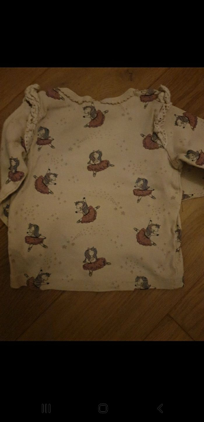 Lot hauts manches longues taille 74 - photo numéro 4